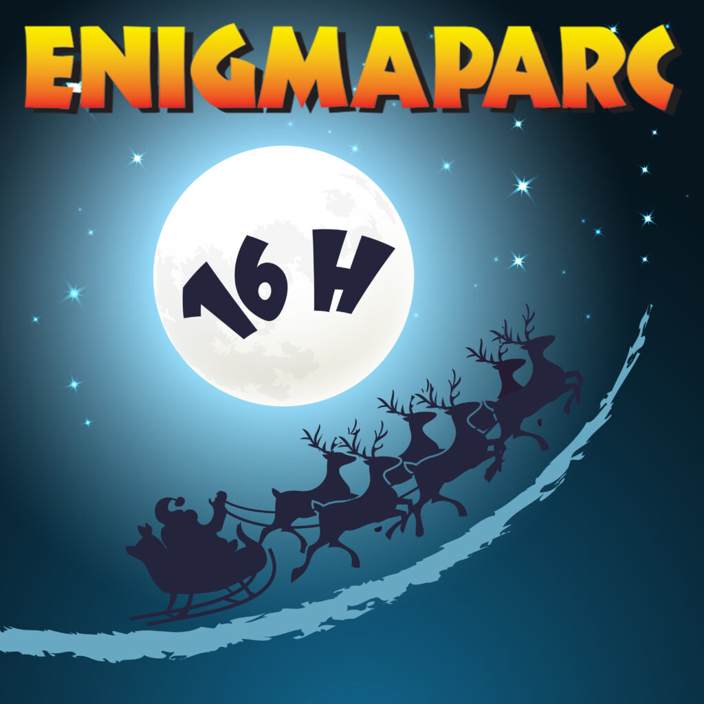 Père Noël à Enigmaparc le 24/12