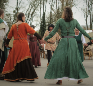 Troupe de danse médiévale.