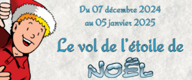 Du 07 décembre 2024 au 05 janvier 2025, le vol de l'étoile de Noël : une nouvelle enquête vous attend avec Vick et Vicky ! Des cadeaux sont à gagner !